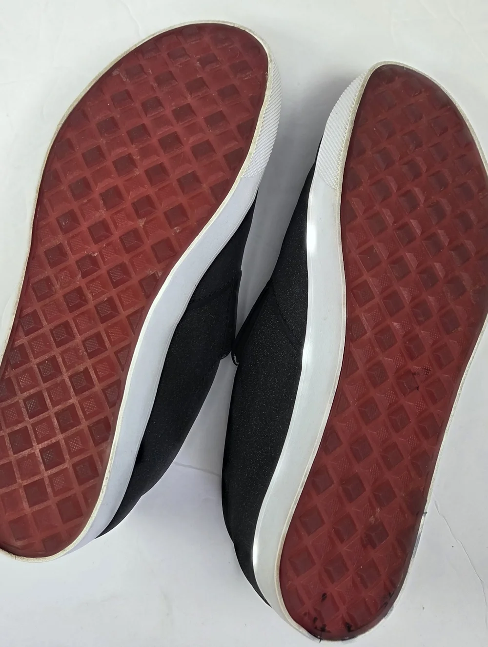 FootJoy Womens Sport Retro Slip On Golf Shoes Size 7.5 Black Sparkle - Picture 4 of 5